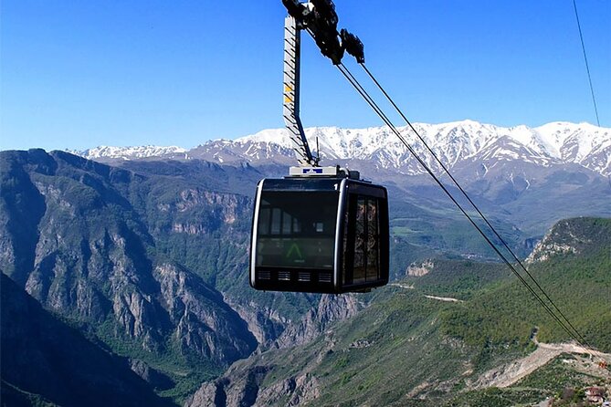 2 Day private tour: Khor Virap, Areni, Shaki waterfall, Khndzoresk, Tatev - Wings of Tatev cableway and Tatev Monastery on the basalt plateau