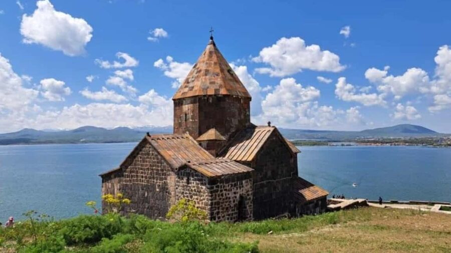 Abovyan, Lake Sevan, Sevanavank, Kecharis & Tsaghkadzor - Stop 4: Kecharis Monastery, medieval stone carvings that reward close looking