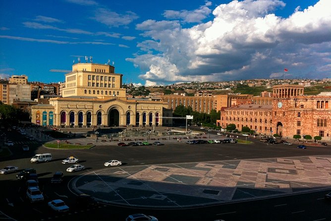 Amazing Yerevan - Stop 4: Republic Square, tuff stone, fountains, and city center energy