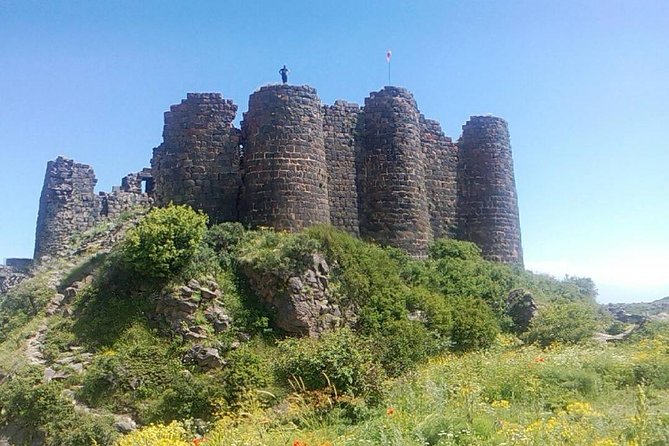 Amberd (Saghmosavank,Armenian alphbet monument) - Amberd Fortress: Fortress in the Clouds at 2,300 Meters
