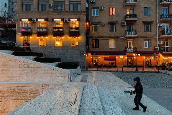 Budget walking tour in Yerevan (Yerevan city tour) - Victory Park, Mother Armenia at Mayr Hayasdan, and Charles Aznavour Square