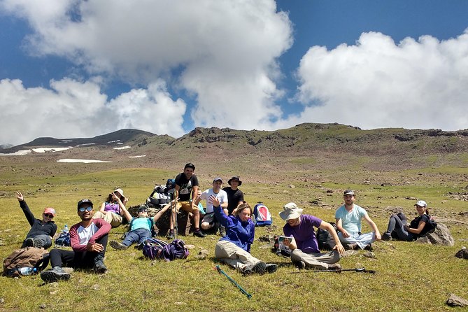 Daily jeep-hike tour to Aragats Mountain - Summit hour on Mount Aragats: picnic time with big payoff