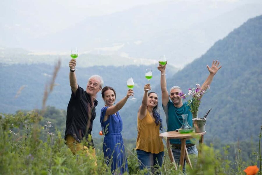 Dilijan Woodland Feast - Outdoor Dining in the Forest: Views, Air, and Real-Time Atmosphere