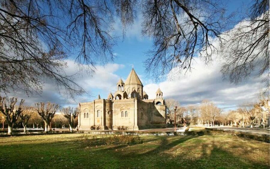 From Yerevan: Echmiadzin cathedral and Zvartnots temple - Treasury Museum: the practical side of faith