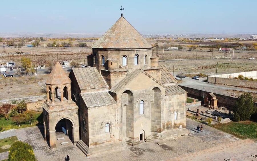 From Yerevan: Echmiadzin cathedral and Zvartnots temple - Zvartnots Cathedral ruins: reading a masterpiece that no longer stands