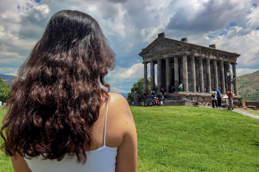 From Yerevan: Garni Temple and Geghard: Private Day Tour - Garni Temple: The 77 AD Greco-Roman Surprise in Grey Basalt