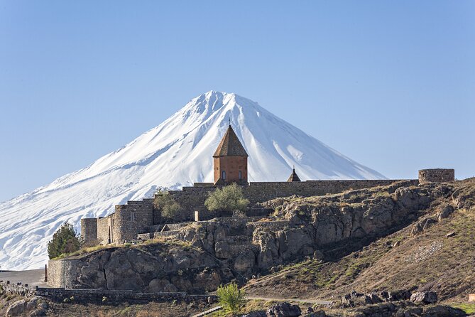 Garni,Geghard, Khor Virap Private Tour with Mt. Ararat Views - Garni Temple and the Roman Bath House Mosaic Over the Azat Gorge
