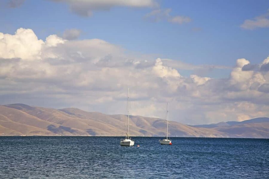Garni, Geghard & Lake Sevan Day Trip - Charent’s Arch, Where Mt. Ararat Enters the Story