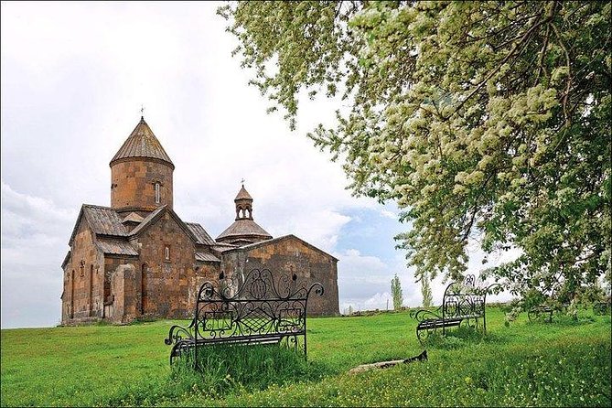 Group Tour: Amberd, Aragats, Lake Kari, Saghmosavank, Alphabet - Saghmosavank Monastery: Churches and Manuscripts by the Canyon