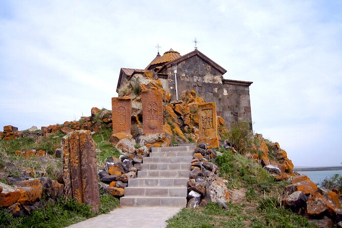 Group Tour: Lake Sevan, Hayravank, Noratus, Jermuk, winery - Noratus Cemetery: khachkars, UNESCO craft, and the embroidered stones