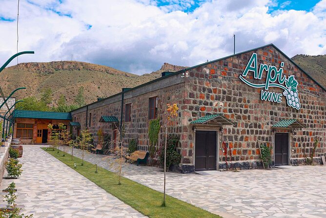 Group Tour: Lake Sevan, Hayravank, Noratus, Jermuk, winery - Hin Areni winery tasting in Areni: old grape lines meets modern equipment