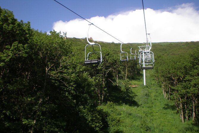Guided tour: Khor Virap, Noravank Monastery, Areni, Jermuk - Jermuk: Mermaid’s Braids Waterfall and the Ropeway Choice
