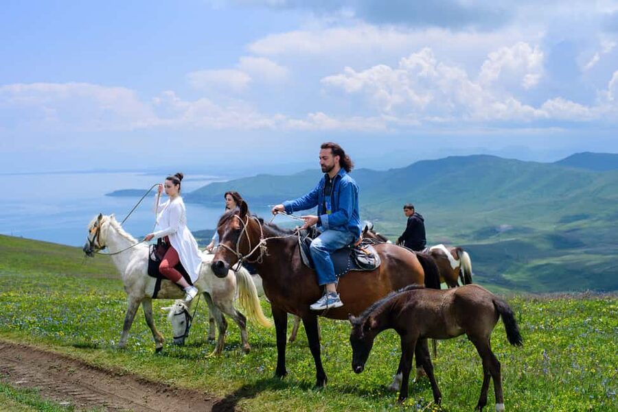 Horseback Adventure in Armenia’s Highland Pastures - Yerivar Guest House to the arena: where the ride really starts