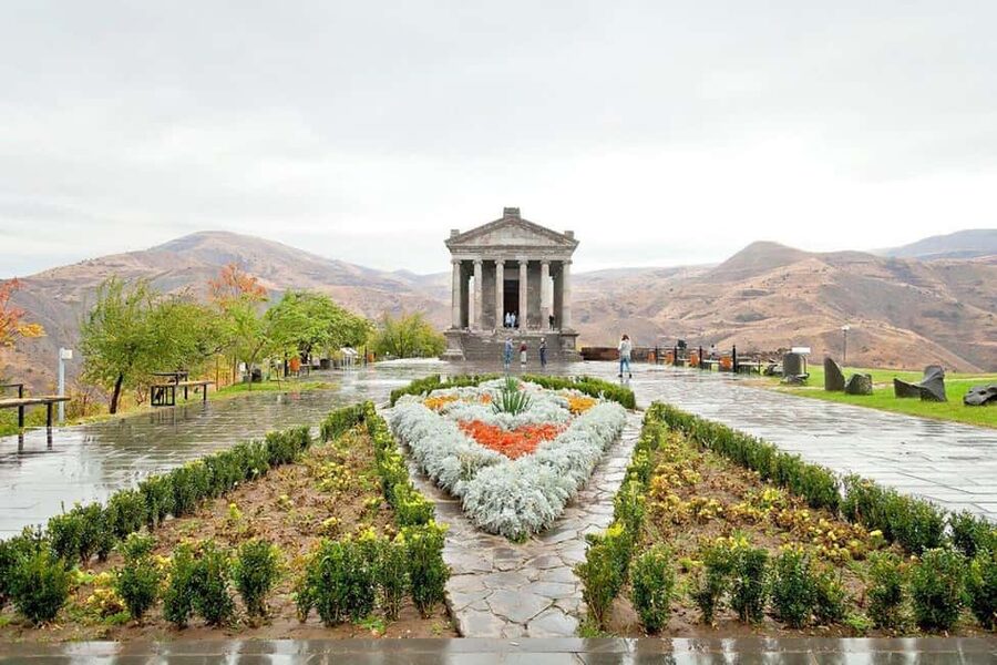 "Journey Through Time: Garni Temple and Geghard Monastery" - Symphony of Stones: a quick photo stop with real atmosphere