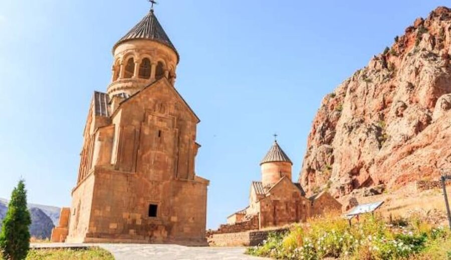 Khor Virap, Areni, Noravank, Tatev (ropeway) Self-Guided - Noravank Monastery: red-rock views and intricate carvings