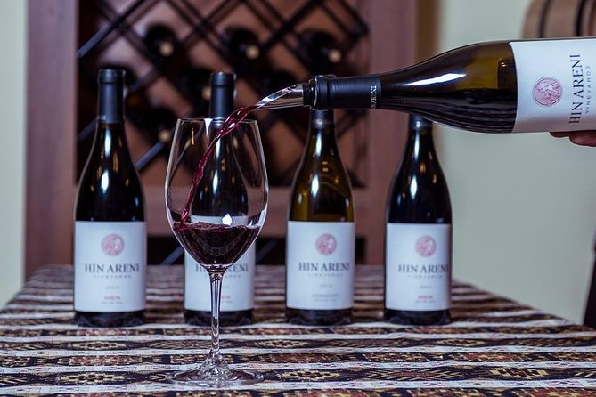 Khor Virap, Areni Winery, Noravank + Wild Goat Watching - private tour - Hin Areni Winery in Areni, wine tasting plus an included factory tour