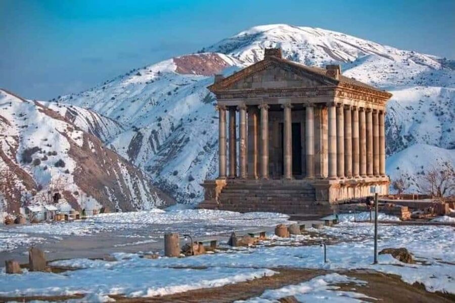 Khor Virap, Garni, Geghard, Syphony & Charents Arch + Lavash - Lunch near Garni: plan for a real meal break