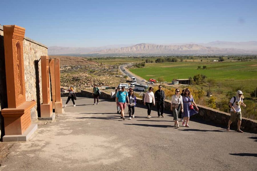 Khor Virap, Noravank and Birds' Cave Trip with Wine Tasting - The ride matters: small groups, comfy vans, and on-board Wi-Fi