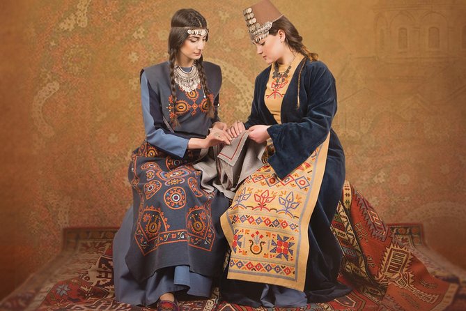 Photoshoot in Armenian garments - Why This Armenian Garment Photoshoot Works in Central Yerevan