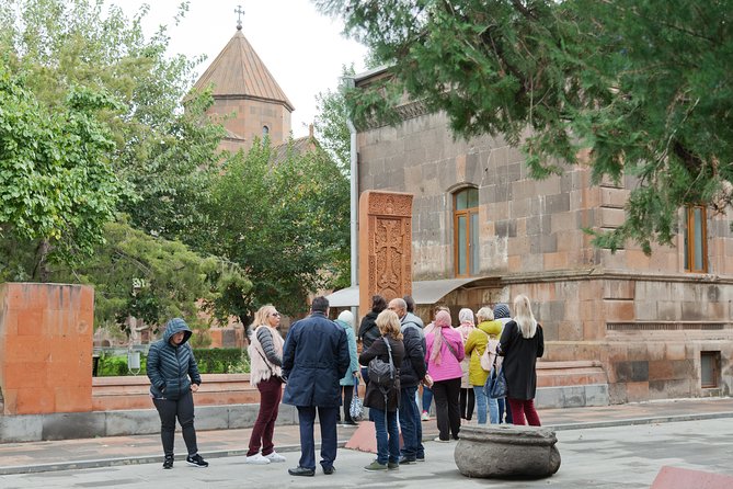 Private 8-9-hour Echmiadzin, Zvartnots, Garni and Geghard trip from Yerevan - Geghard Monastery: rock-cut churches, khachkars, and the meaning behind the name
