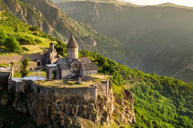 Private tour: Noravank, Tatev (monastery, ropeway), Karahunj - Stop 2: Tatev Monastery, where the name feels like a clue
