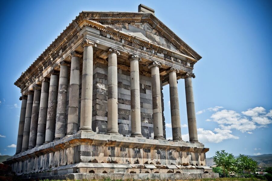 Private tour to Garni, Geghard, Symphony of Stones - Garni Temple: Greco-Roman columns and the sun god Mihr