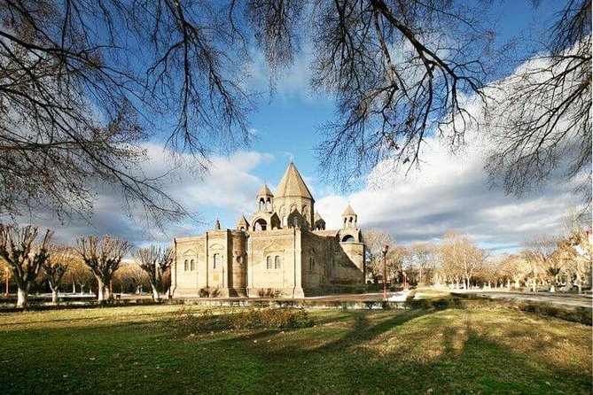 Private Tour to Khor Virap, Echmiadzin, St. Hripsime and St. Gayane, Zvartnots - St Hripsime: UNESCO church, early Christian symbolism, and courtyard tombs