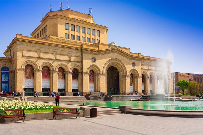 PRIVATE TOUR: Yerevan sightseeing city tour & Garni Temple - Victory Park, Cascade, Republic Square, and St Gregory: the city’s big frames