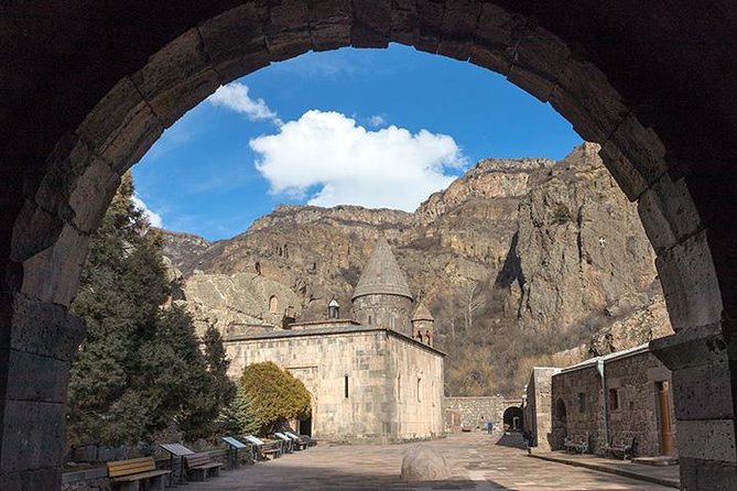 Symphony of Stones, Garni, Geghard, photo stop at Charents arch - From Yerevan pickup to a tight half-day loop