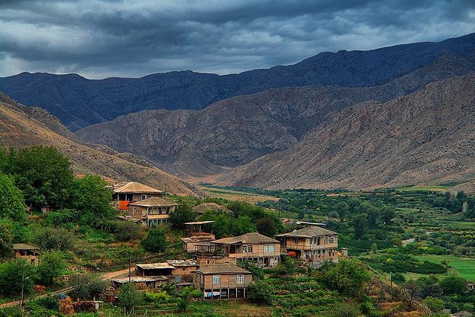 Tatev Ropeway and Monastery, Khor Virap, Noravank, Areni Winery - private tour - Noravank Monastery: red canyon setting near the Gnishik river