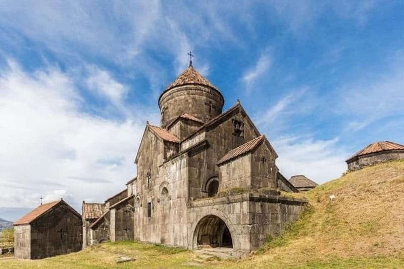 Tbilisi transfer: Haghpat, Sanahin stops to or from Yerevan - The road between cities, with mountains doing the heavy lifting