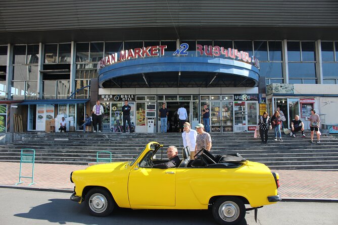 The Stalin car Yerevan city tour Armenia - Museums, Micro Art, Vernissage, and Street Art Energy