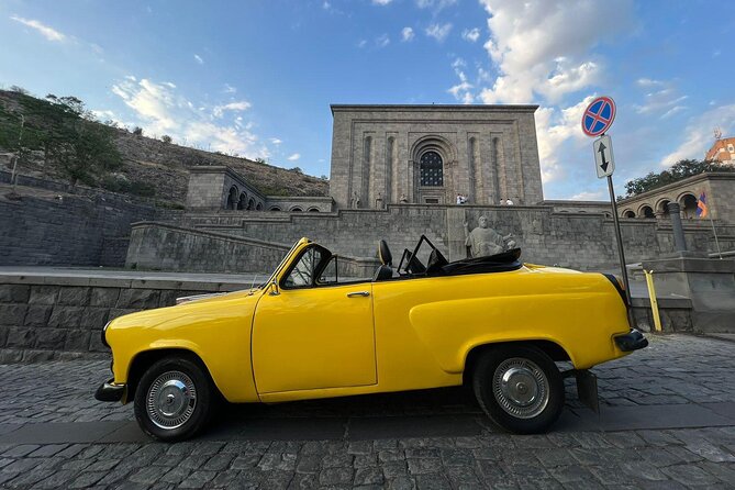 The Stalin car Yerevan city tour Armenia - Republic Square to Northern Avenue: The Downtown Route That Sets the Stage