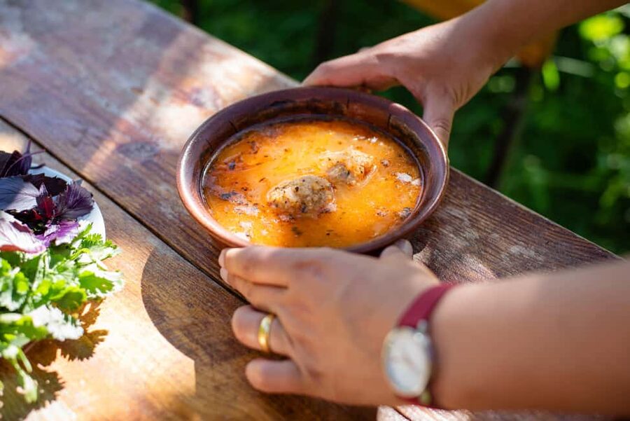 Traditional Vegetarian Food Masterclass - Noosh Guest House start, then straight into village routines
