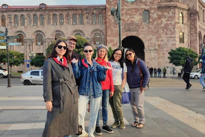Walking Yerevan City Tour with 5 Wine & 10 years-old brandy - Why This 5 pm Walking Tour Works in Yerevan
