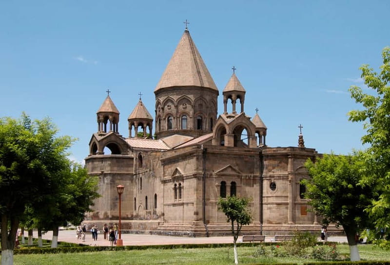 Yerevan: Echmiadzin, Hripsime, Gayane, Zvartnots Temple Tour - Saint Hripsime and Saint Gayane: UNESCO churches built to last