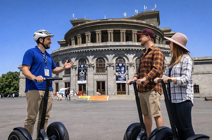 Yerevan Express Panoramic Tour on Segway - Holy Mother of God Church: architecture notes and quick scenic moments